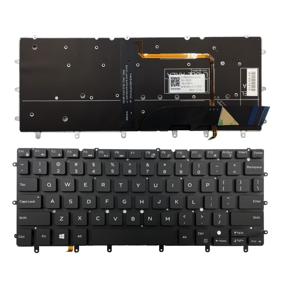 Keyboard DELL Inspiron 13: 7000, 7352, 7353, 7359, 7347, 7348